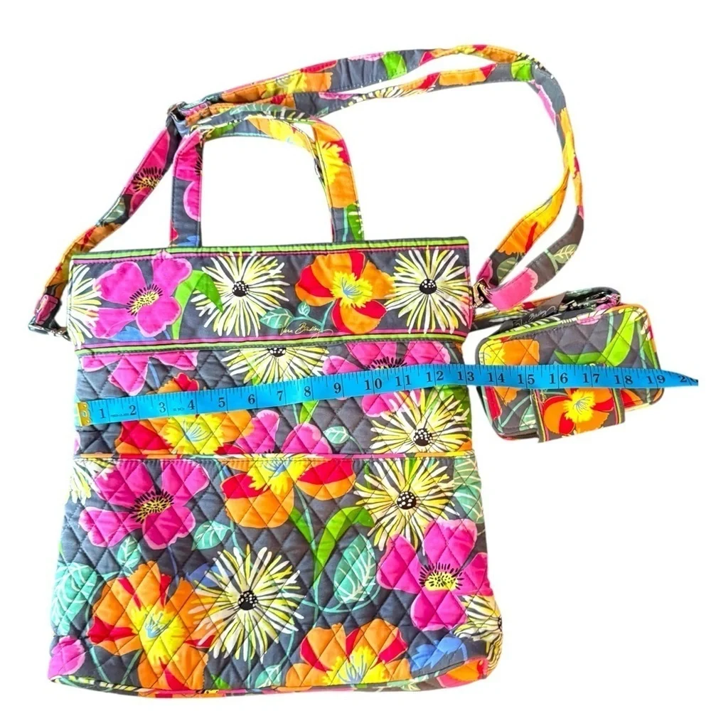 Vera Bradley Extendable Tote with Removable Crossbody strap & Wallet